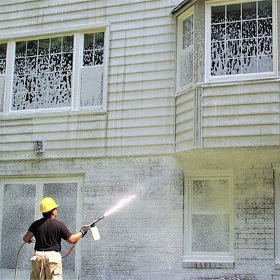 House Soft Wash Pressure Washing